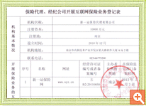 互联网保险业务备案