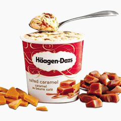 100元哈根达斯冰激凌礼品卡